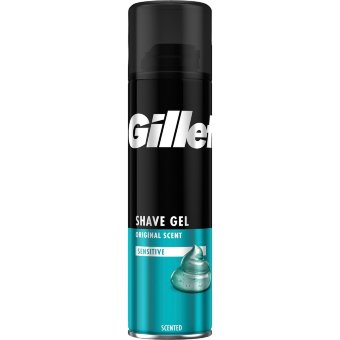 Гель для бритья Gillette для чувствительной кожи 200 мл Sensitive Гель для бритья Gillette для чувствительной кожи 200 мл Sensitive