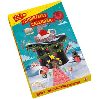 Большой Рождественский календарь с конфетами Look-O-Look 210 гр