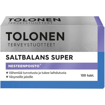 Средство от отёков SaltBalans Super 100 табл. Tolonen Средство от отёков SaltBalans Super 100 табл. Tolonen