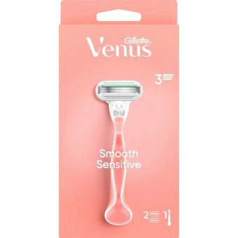Бритва для чувствительной кожи Gillette Venus Smooth с 1 лезвием