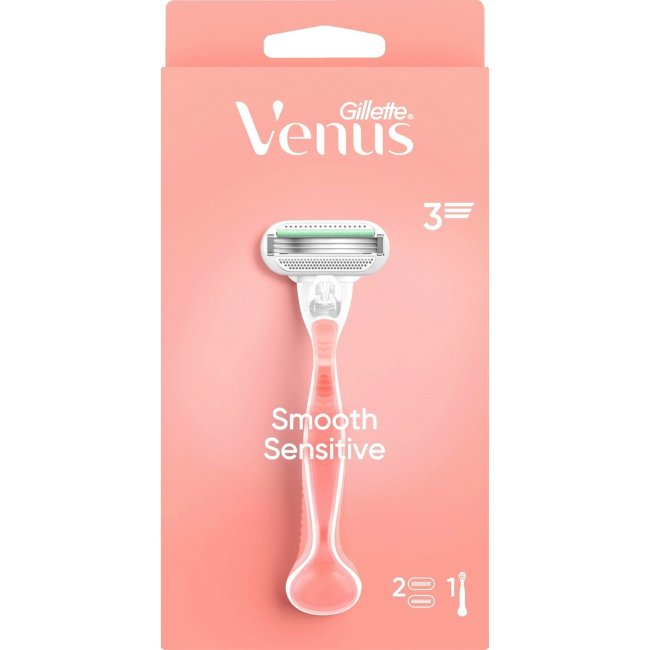 Бритва для чувствительной кожи Gillette Venus Smooth с 1 лезвием