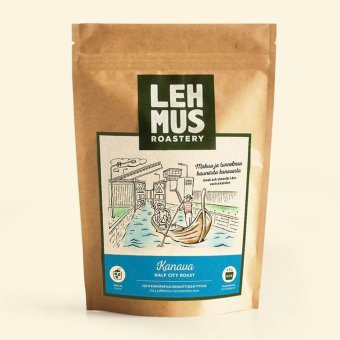 Кофе молотый фильтрованный Lehmus Roastery Kanava светлой обжарки 220 гр