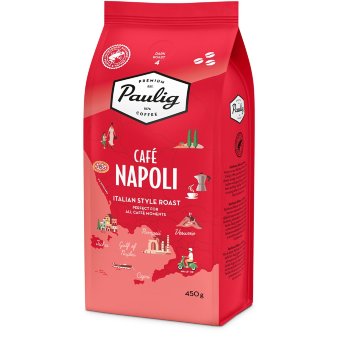 Кофе в зёрнах Paulig Café Napoli 450 гр