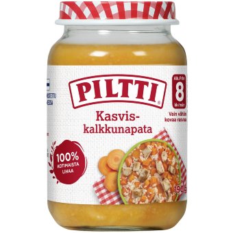 Piltti (индейка,рис,морковь) 200 гр