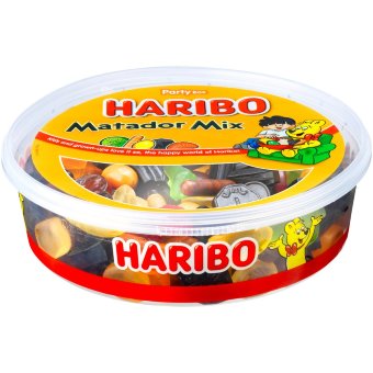 Набор жевательных конфет Haribo Matador Mix 600 гр Набор жевательных конфет Haribo Matador Mix 600 гр