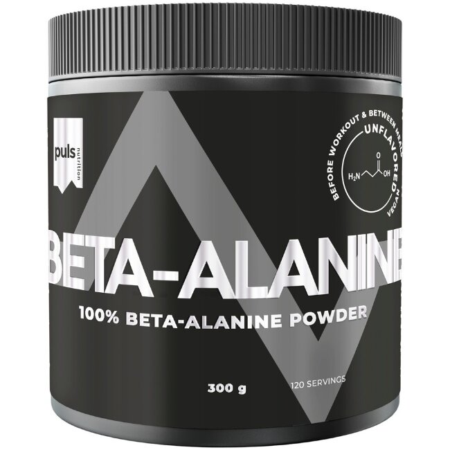 Порошок PULS Beeta-alaniini без вкуса 300 гр