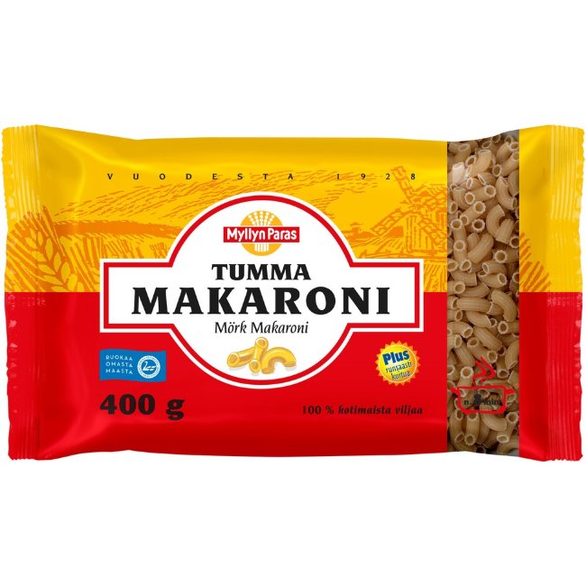 Макароны рожки темные Myllyn Paras 400 гр