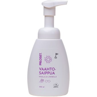 Пенное мыло для очищения очков Piiloset 250 мл Пенное мыло для очищения очков Piiloset 250 мл