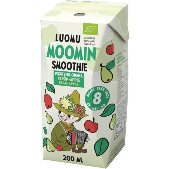 Смузи Moomin из груши и яблока органический 200 мл