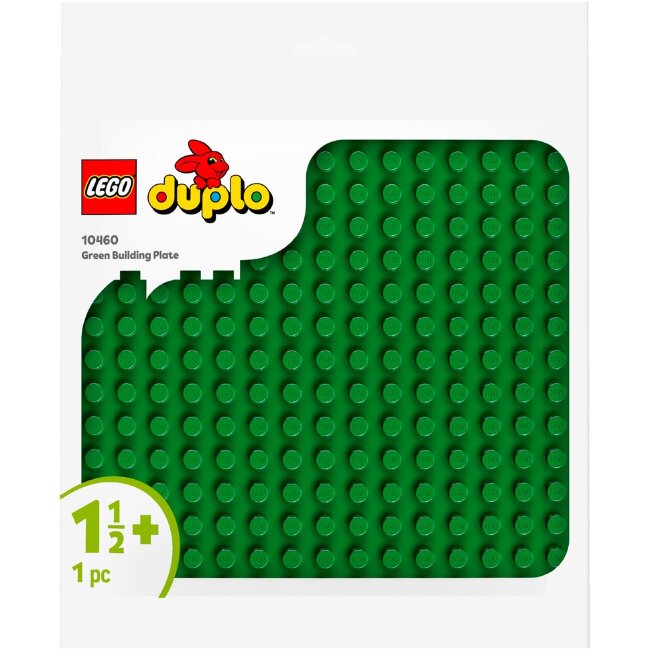 Классическая пластина для строительства LEGO® DUPLO зелёная 10460