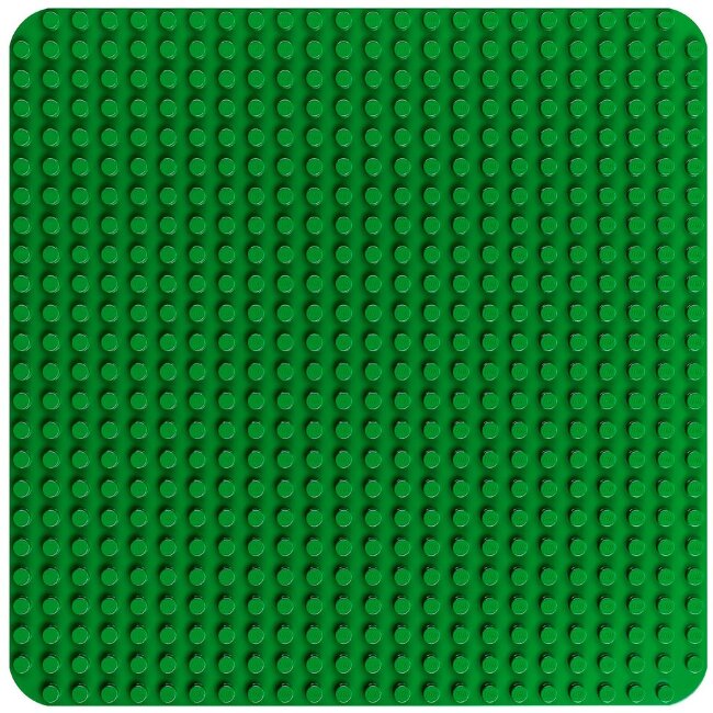 Классическая пластина для строительства LEGO® DUPLO зелёная 10460