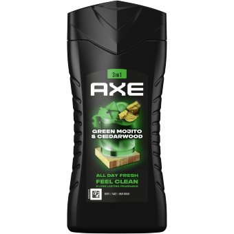 Гель для душа Axe Wild (зеленый мохито, кедр) 250 мл