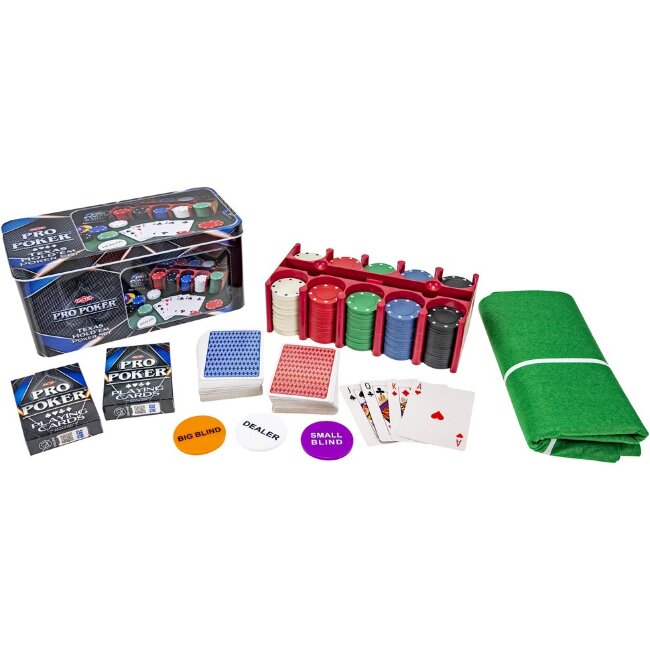 Набор для покера Tactic Pro Poker Texas Hold'em