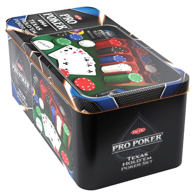 Набор для покера Tactic Pro Poker Texas Hold'em