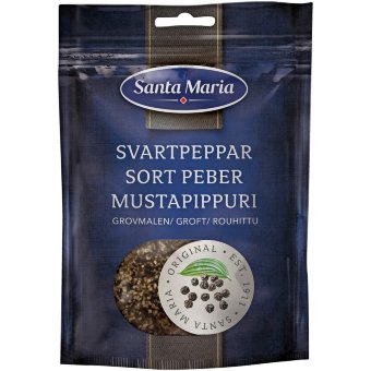 Черный перец грубого помола Santa Maria 65 г Черный перец грубого помола Santa Maria 65 г