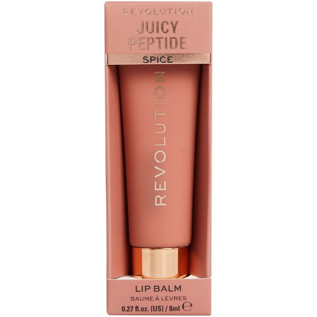 Увлажняющий бальзам для губ Makeup Revolution Juicy Peptide nude spice Увлажняющий бальзам для губ Makeup Revolution Juicy Peptide nude spice