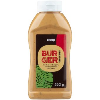 Соус для гамбургеров Coop 320 гр Соус для гамбургеров Coop 320 гр