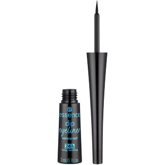 Жидкая подводка для глаз essence dip eyeliner водостойкая 24 ч стойкая 01 black 3 мл Жидкая подводка для глаз essence dip eyeliner водостойкая 24 ч стойкая 01 black 3 мл