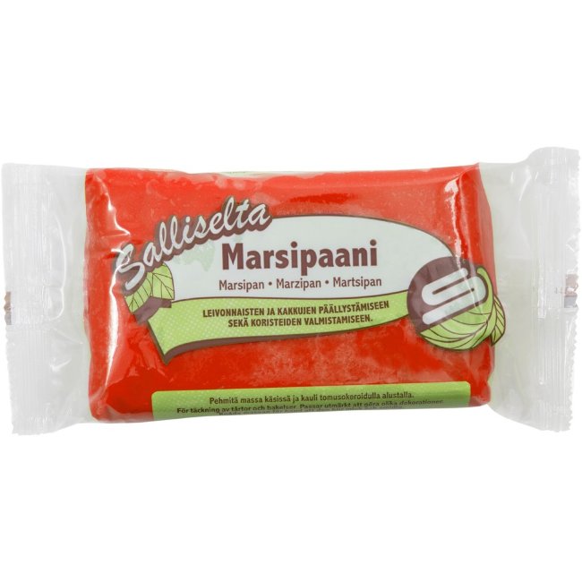 Марципан кондитерский ( красный ) Salliselta 250 гр