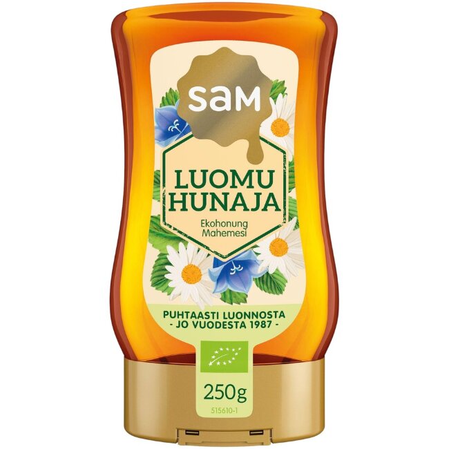 Органический мед Hunajainen SAM 250 гр Органический мед Hunajainen SAM 250 гр