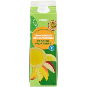 Тропический фруктовый сок Coop 1 л