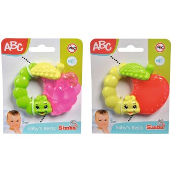 Охлаждающее фруктовое кольцо для жевания Simba ABC, 2 разных, продаются по отдельности