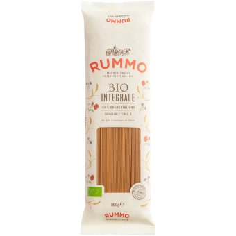 Итальянская паста Rummo Spagetti 3 Bio Integrale 500 гр Итальянская паста Rummo Spagetti 3 Bio Integrale 500 гр