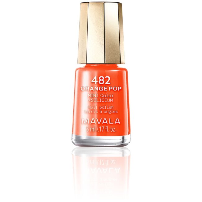 Лак для ногтей Mavala 482 Orange Pop 5 мл Лак для ногтей Mavala 482 Orange Pop 5 мл