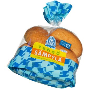 Пшеничные булочки Sinuhe (уп 5 шт) 300 гр Пшеничные булочки Sinuhe (уп 5 шт) 300 гр