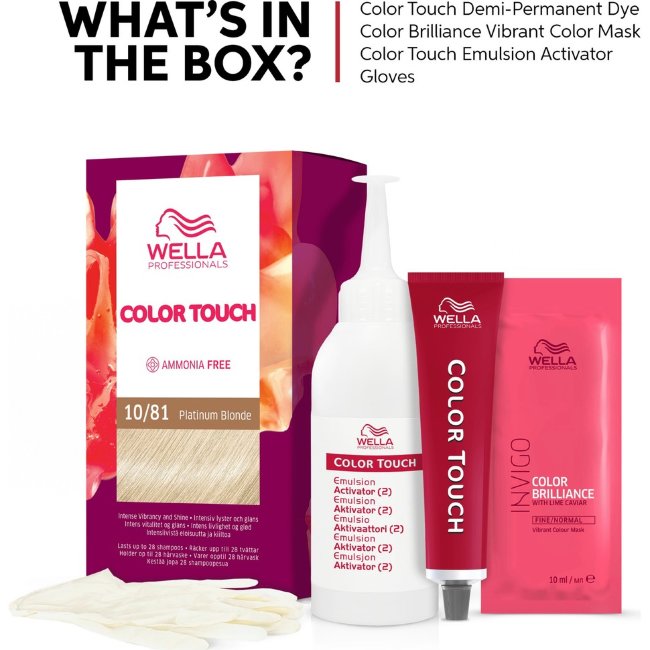 Пигмент для волос Wella Professionals Color Touch Brown Golden Tobacco 7/73 130 мл