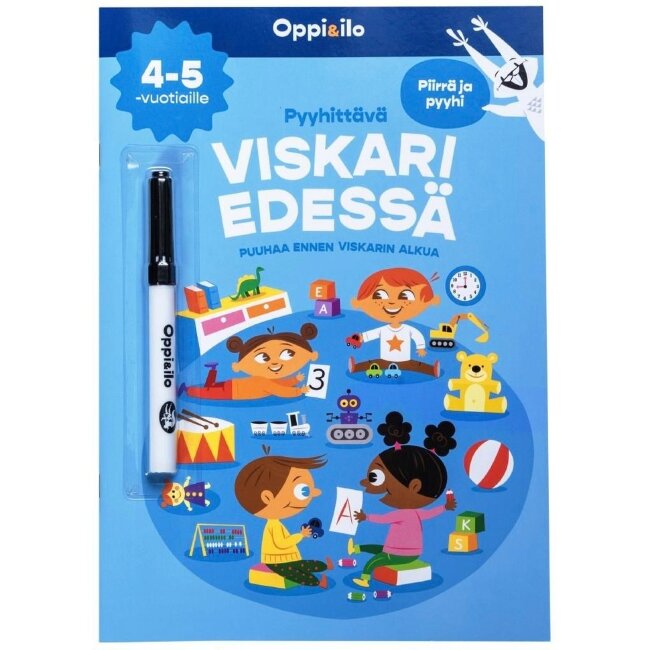 Развивающая книга Viianen «Стирай и учись» для детей 4-5 лет — занятия до школы Развивающая книга Viianen «Стирай и учись» для детей 4-5 лет — занятия до школы