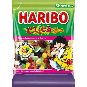 Ассорти мармеладных конфет HARIBO Click Mix 275 гр Ассорти мармеладных конфет HARIBO Click Mix 275 гр