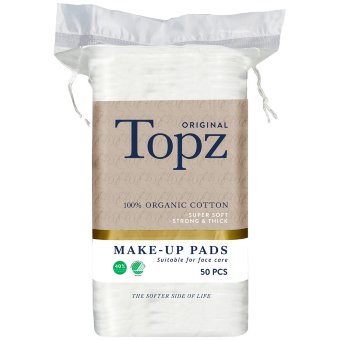 Квадратные ватные диски Topz Premium (уп 50 шт)