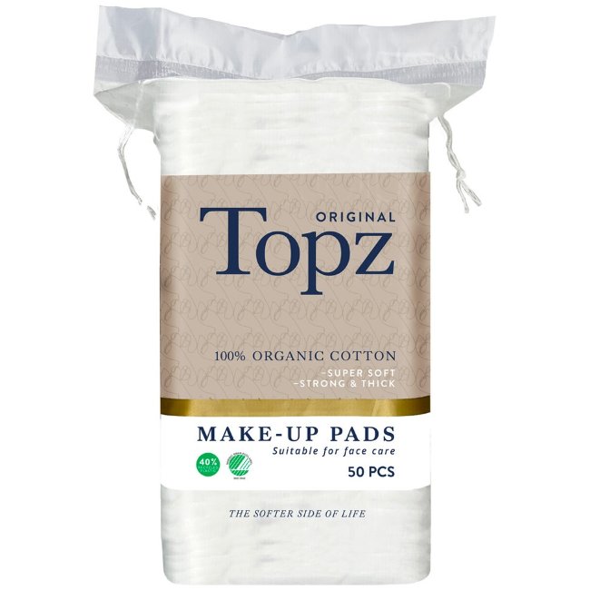 Квадратные ватные диски Topz Premium (уп 50 шт)