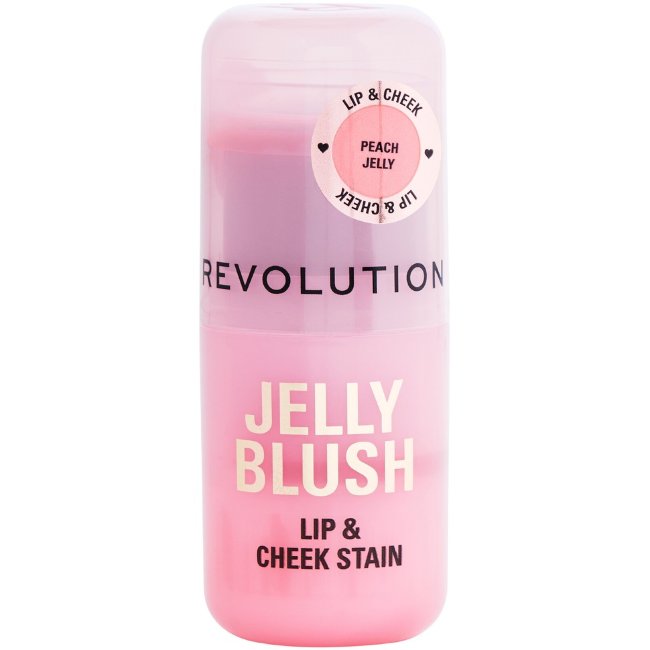 Кремовый стик для макияжа щек и губ Makeup Revolution Jelly 0,03 гр Stain Peach Orange Кремовый стик для макияжа щек и губ Makeup Revolution Jelly 0,03 гр Stain Peach Orange
