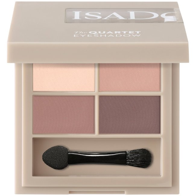 Палетка теней для век Isadora The Eyeshadow Quartet 01 Muddy Nudes 3,5 гр