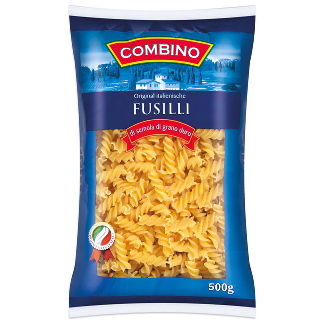 Макароны Combino Fusilli ( спиральки ) 500 гр