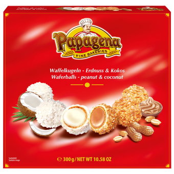 Конфеты Papagena (арахис и кокос) 300 гр