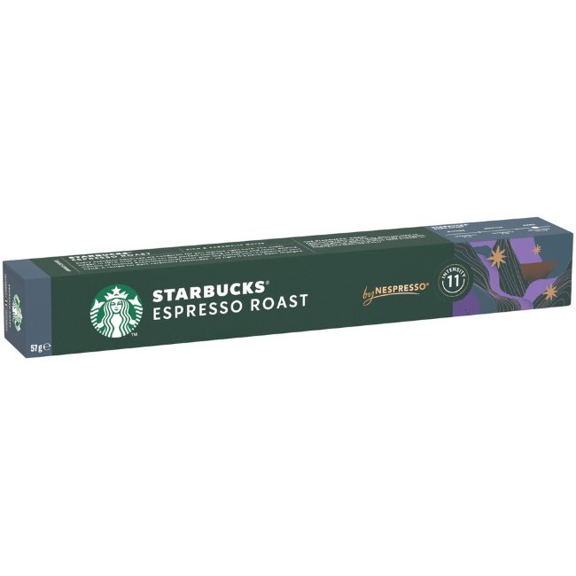 Кофейные капсулы Starbucks Nespresso Espresso Roast (уп 10 шт) 55 гр