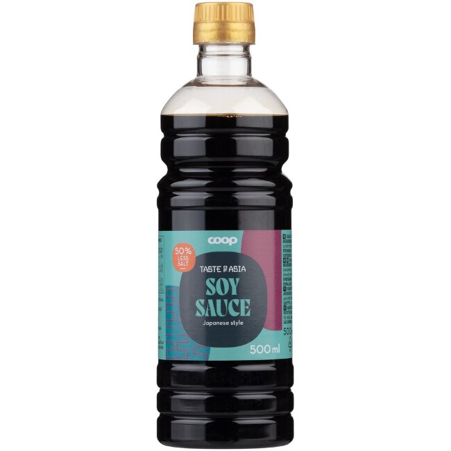 Соевый соус Coop Taste of Asia с пониженным содержанием соли 500 мл