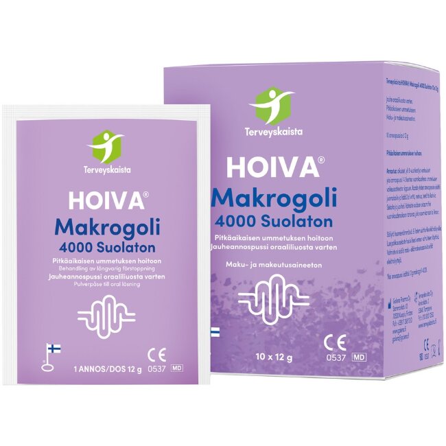 Terveyskaista HOIVA® Makrogoli 4000 без соли (уп 10 шт) 120 гр