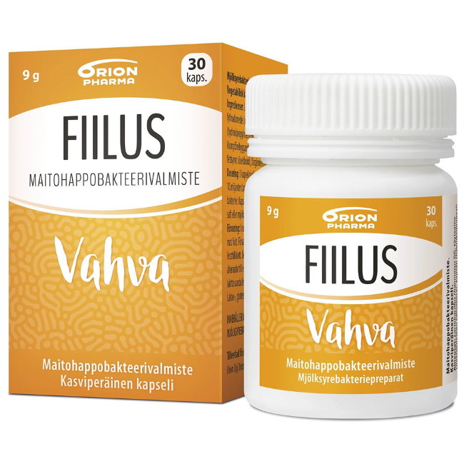 Молочнокислые бактерии (усиленные) Fiilus Orion 30 капсул