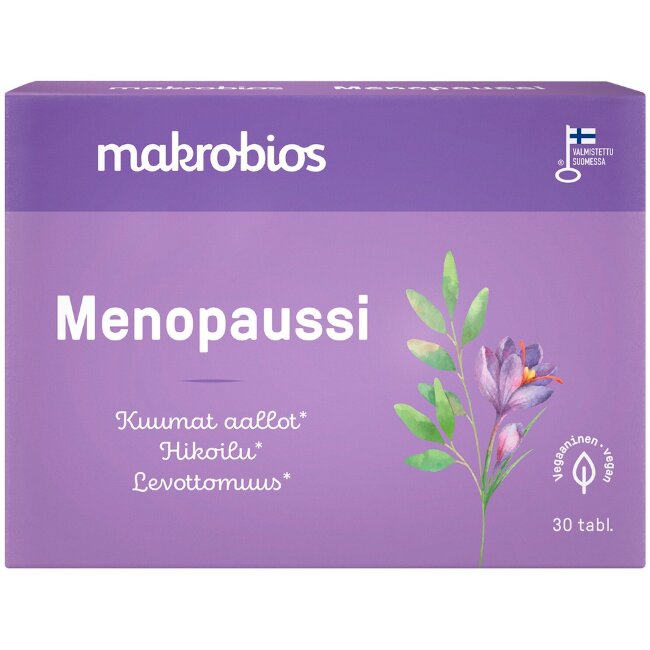 Таблетки Makrobios Menopaussi 30 шт 14 гр Таблетки Makrobios Menopaussi 30 шт 14 гр