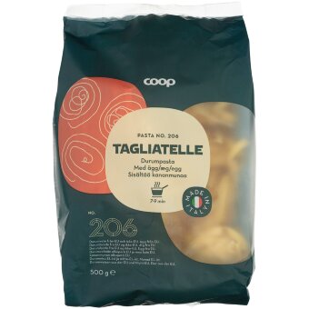 Паста яичная гнёзда Coop 500 гр