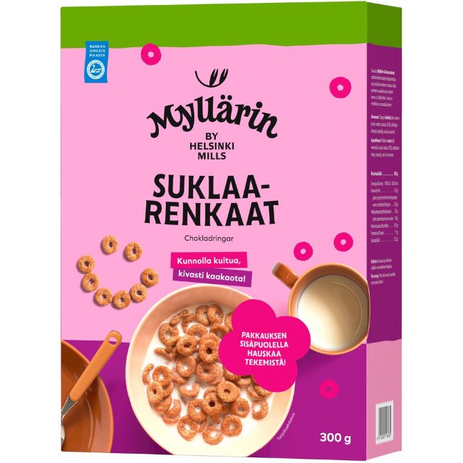 Шоколадные кольца Myllärin 300 гр