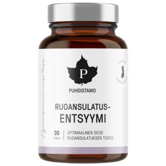 Пищеварительный фермент Puhdistamo Entsyymi 30 капсул Пищеварительный фермент Puhdistamo Entsyymi 30 капсул