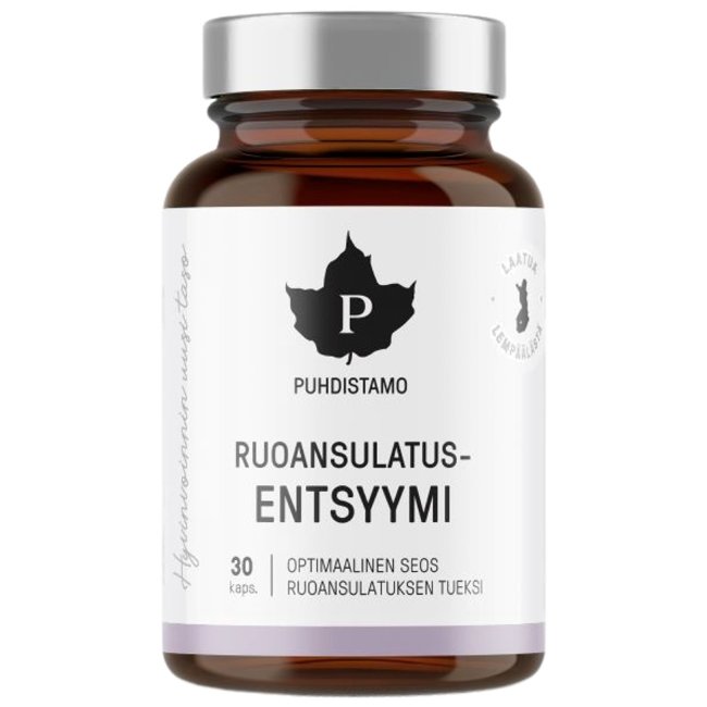 Пищеварительный фермент Puhdistamo Entsyymi 30 капсул