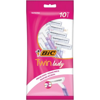 Бритвенные станки Bic 10 шт Twin Lady Sensitive2 Бритвенные станки Bic 10 шт Twin Lady Sensitive2
