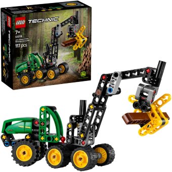 Технический конструктор LEGO® Technic с колесами John Deere 1470H — харвестер