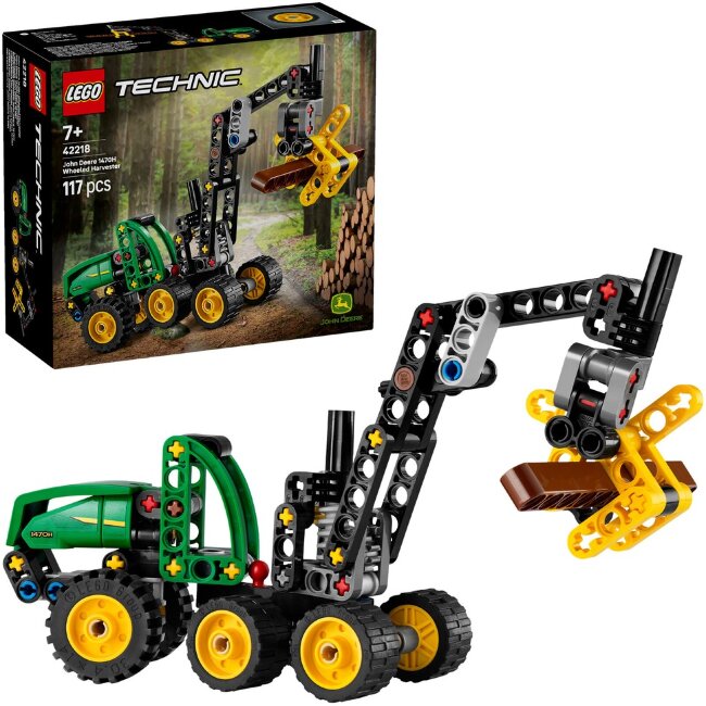 Технический конструктор LEGO® Technic с колесами John Deere 1470H — харвестер Технический конструктор LEGO® Technic с колесами John Deere 1470H — харвестер